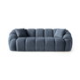 Atelier Del Sofa Octavio - Sofá de 3 plazas Azul Marino